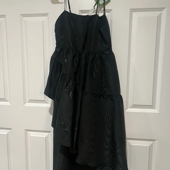 Kate Spade Black Tiered Midi Dress Target collab small - Picture 4 of 9